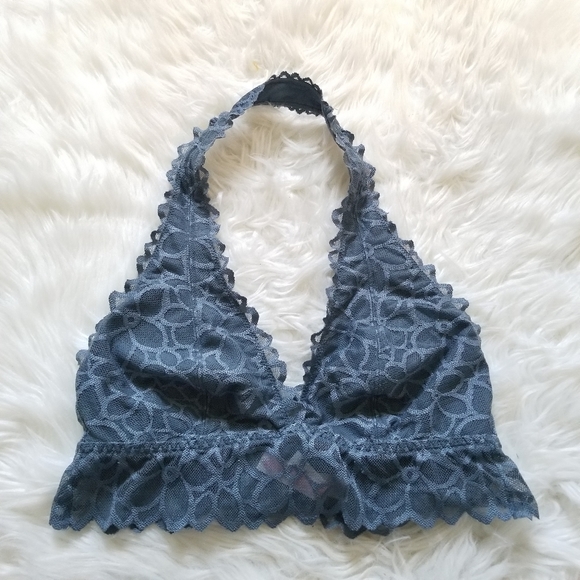 PINK VS Halter Lace Bralette Small - Picture 1 of 10